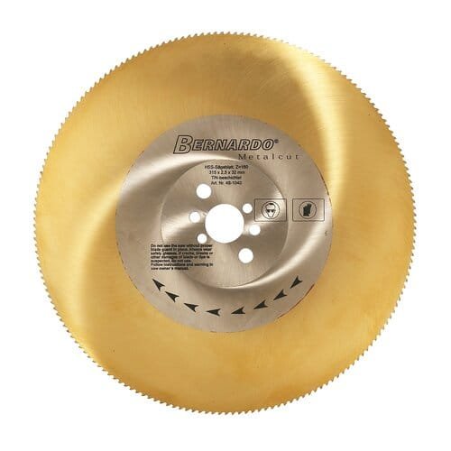 Lame de scie HSS revêtu TiN 250 x 2,0 x 32 mm Z 128