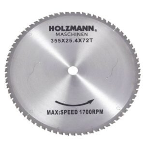 Lame de rechange diamètre 355 x 25,4mm - 72 dents